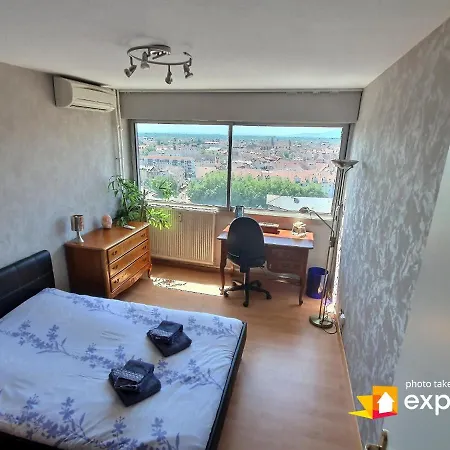 Bel Avec Vue Splendide Sur Toute La De - Parking Gratuit * Colmar