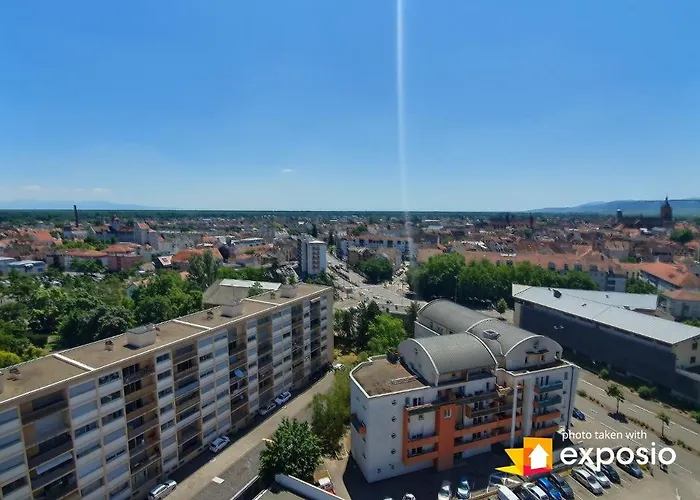 Bel Avec Vue Splendide Sur Toute La De - Parking Gratuit Кольмар